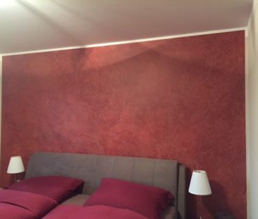 Schlafzimmer gestalten einer Wand